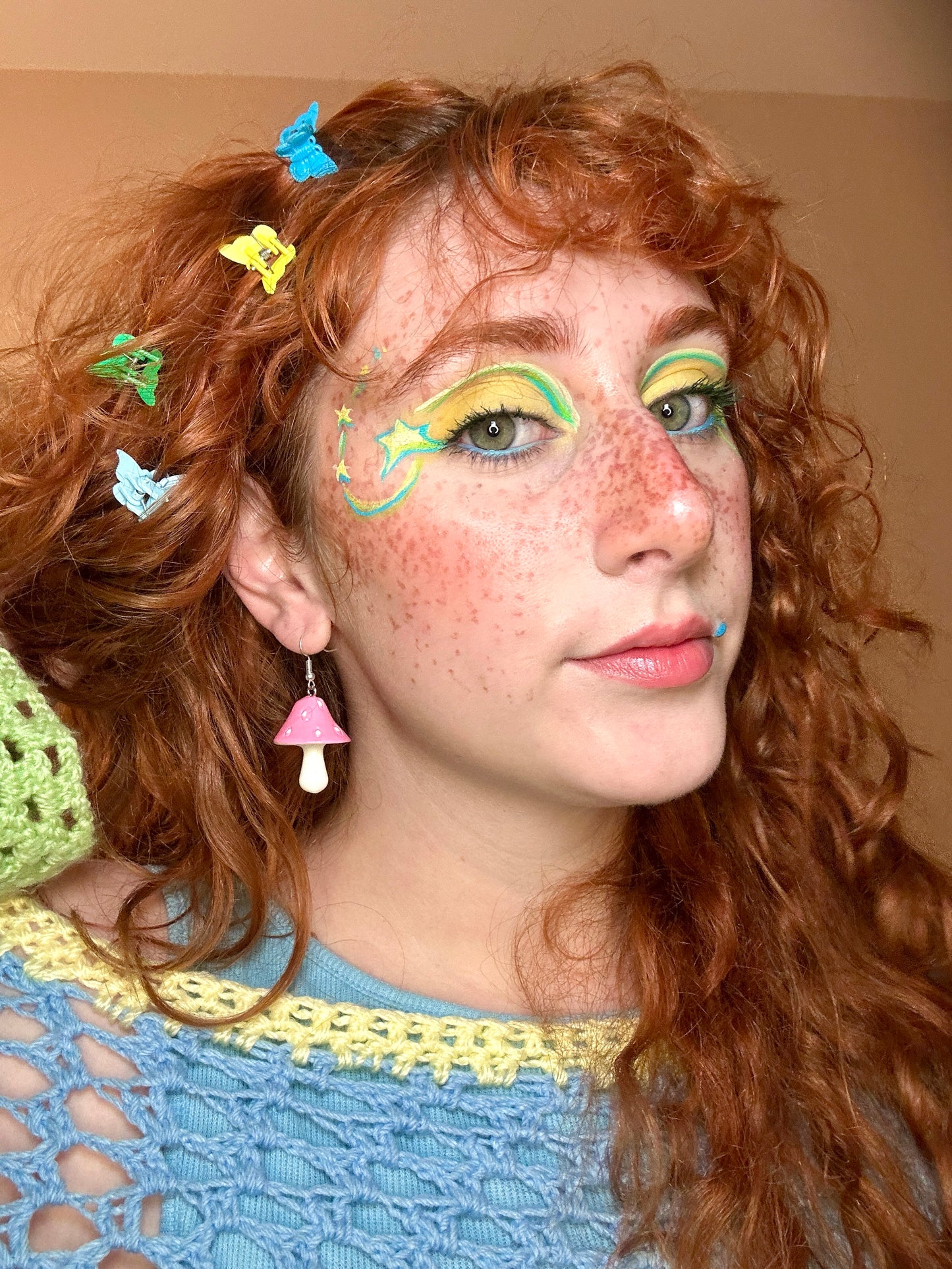 Large Shroom Earrings