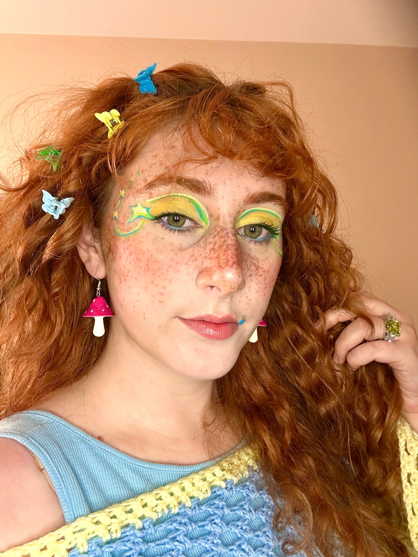 Large Shroom Earrings