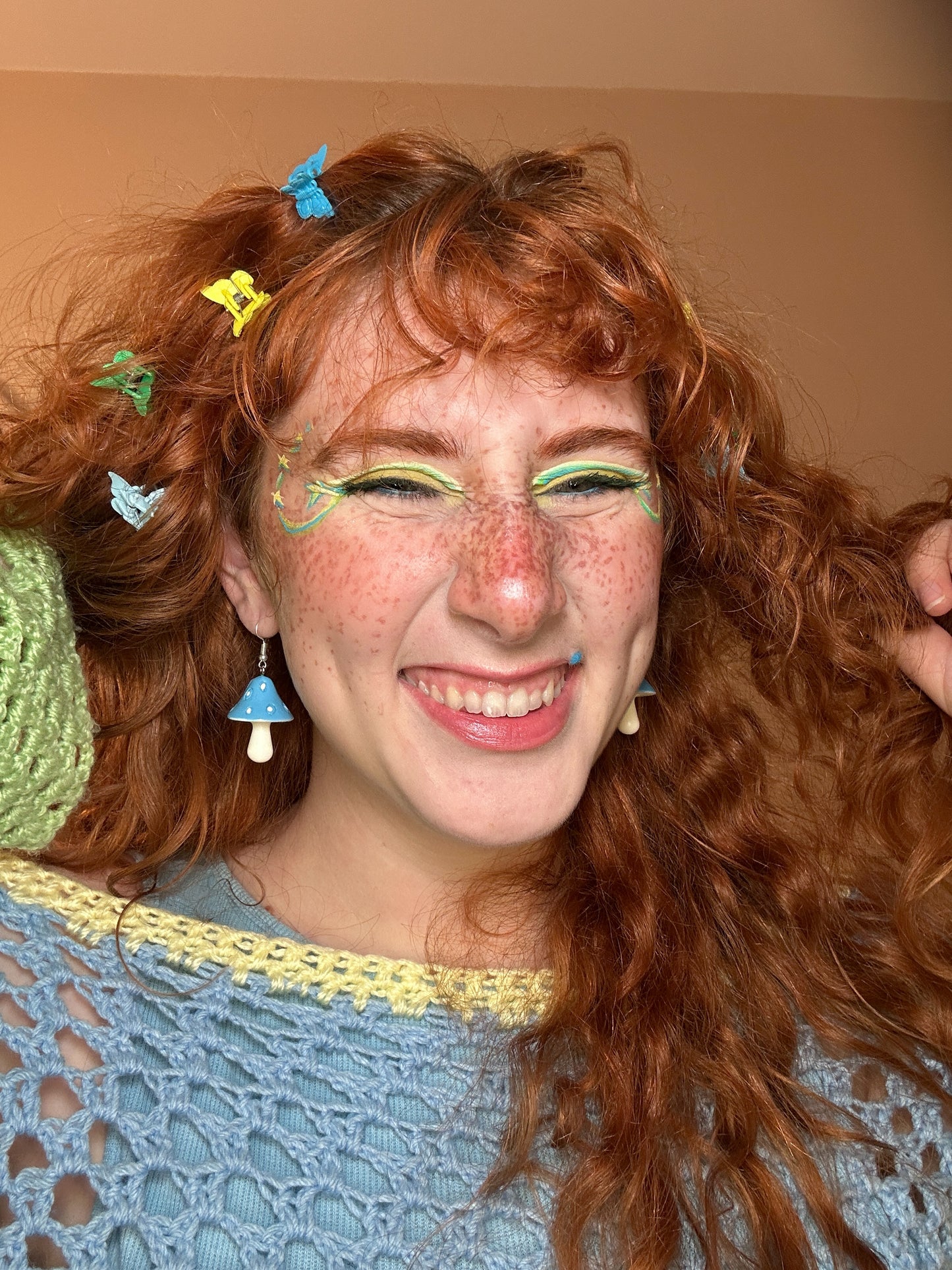 Large Shroom Earrings