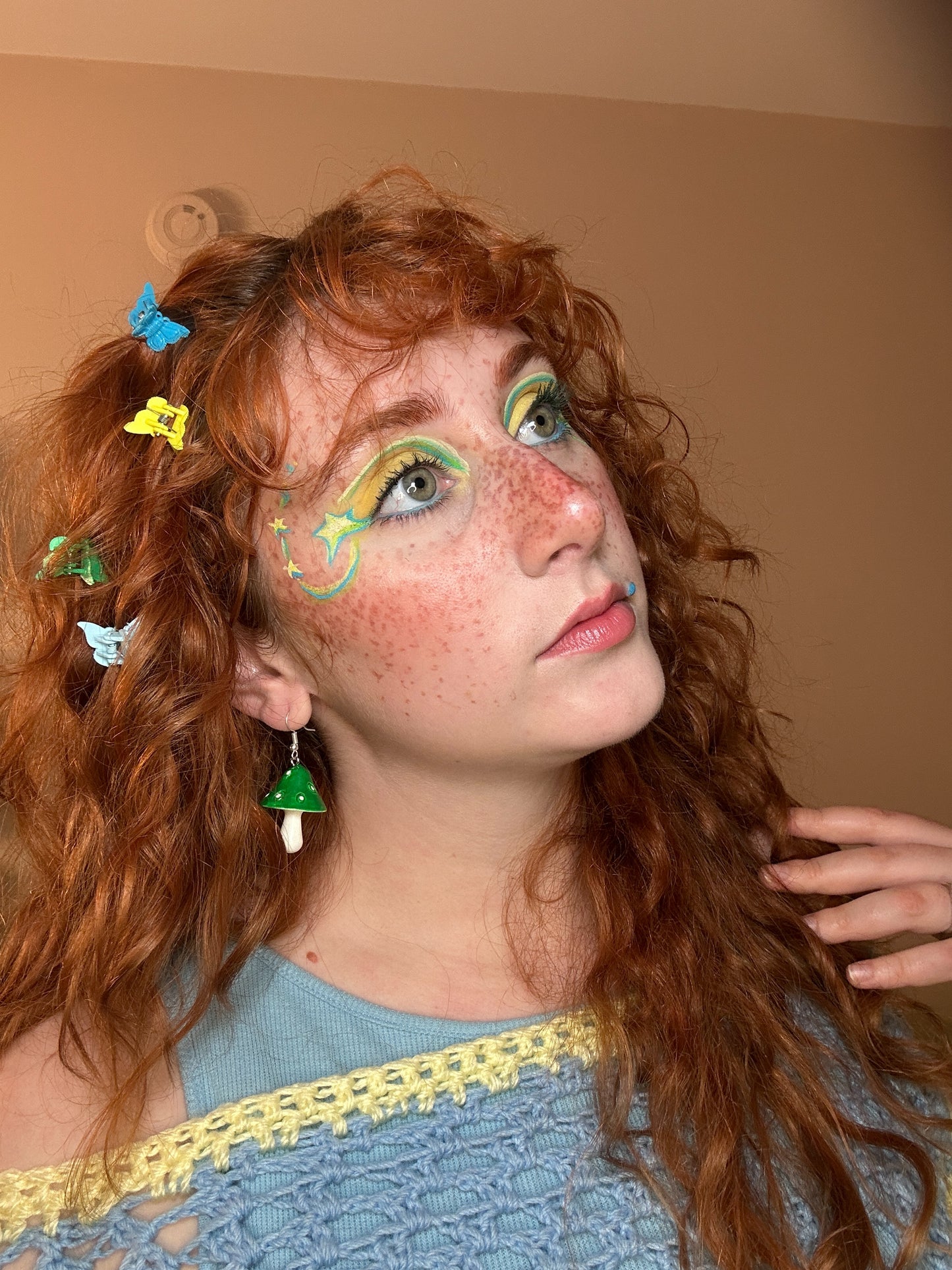 Large Shroom Earrings