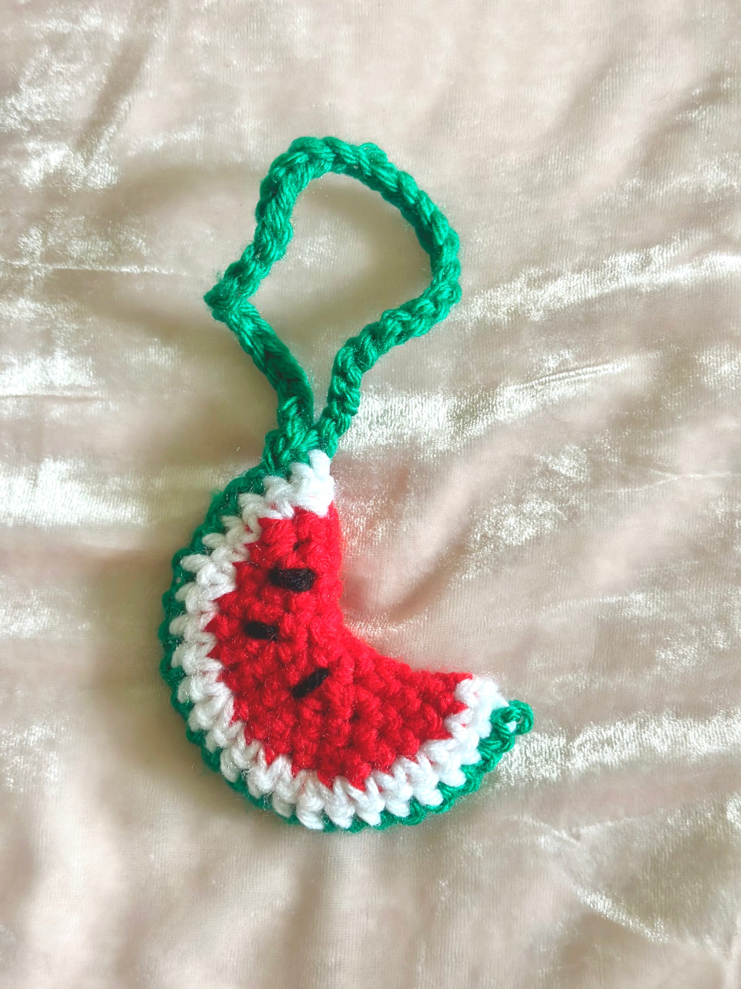 Watermelon bag charm