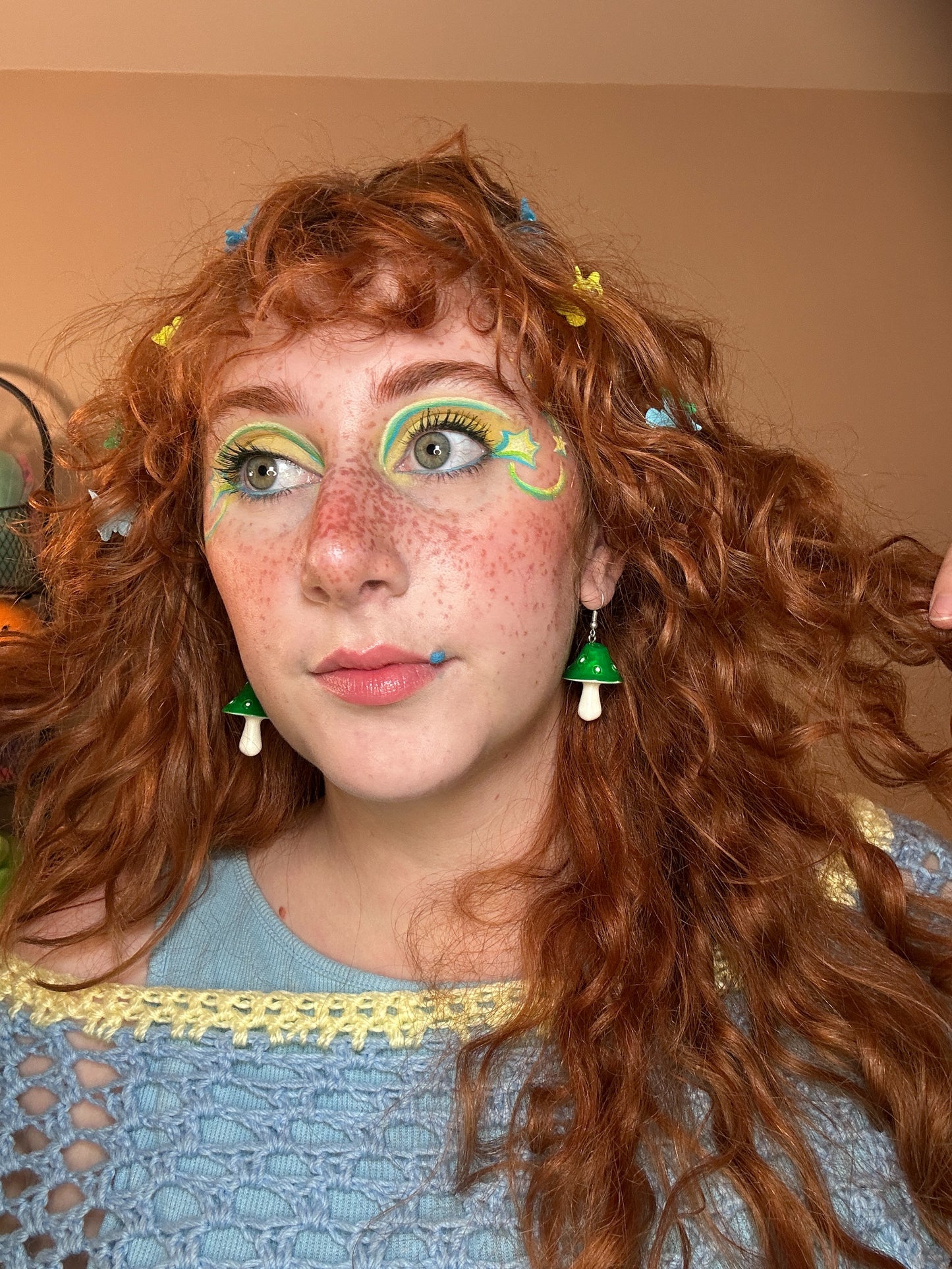 Large Shroom Earrings
