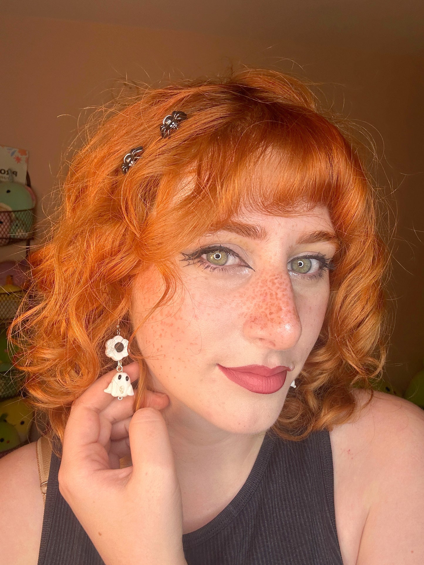 Glass Ghostie Earrings
