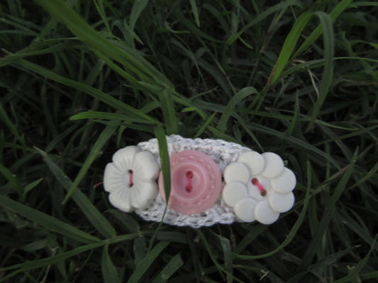 Whimsical Button Hairclips