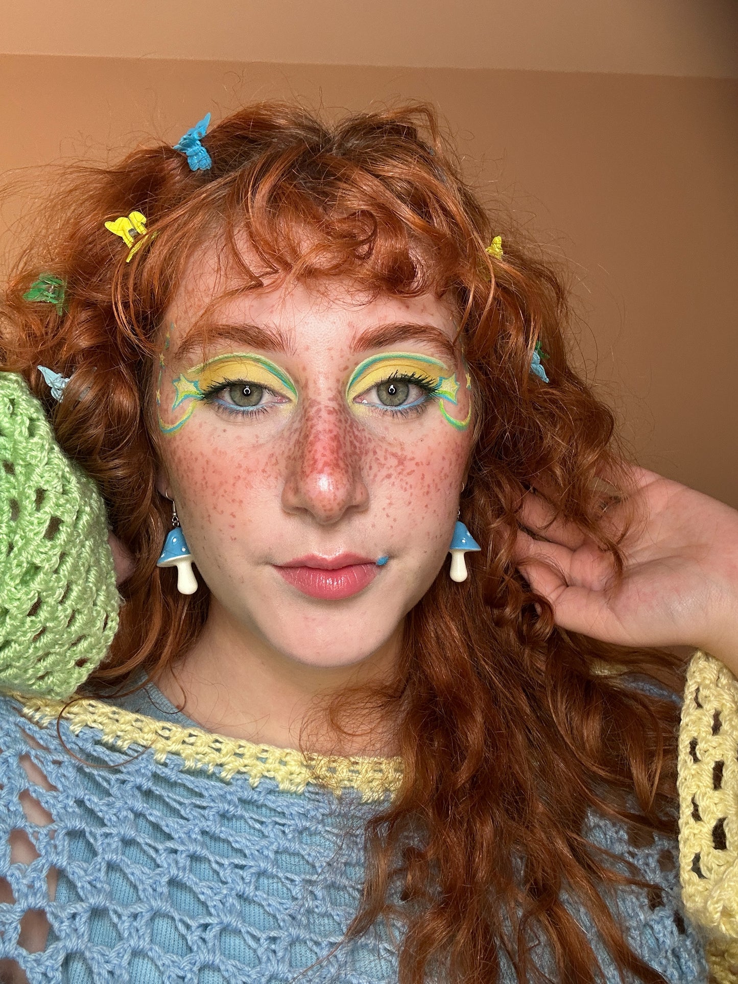 Large Shroom Earrings