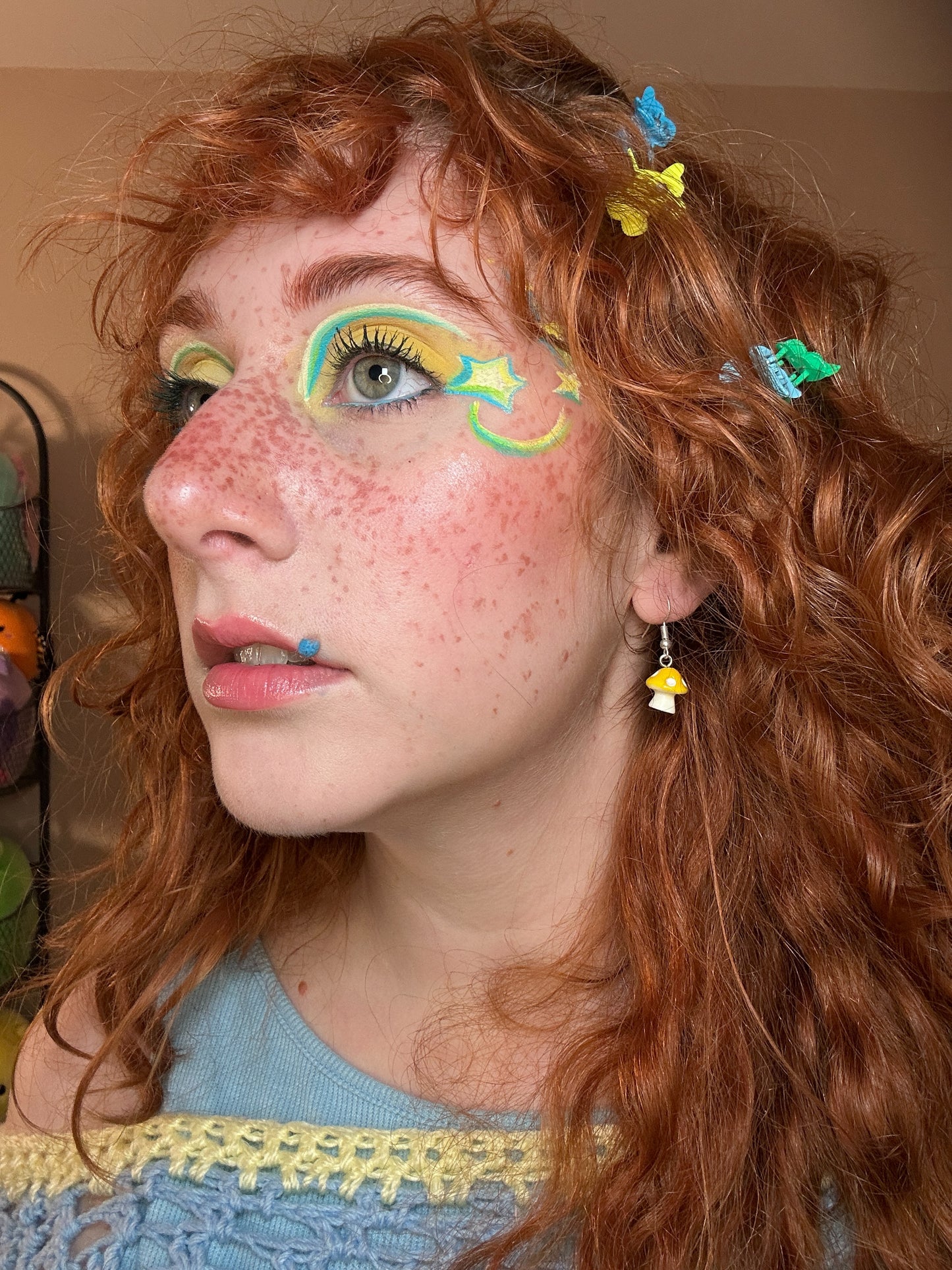 Bitsy Shroom Earrings