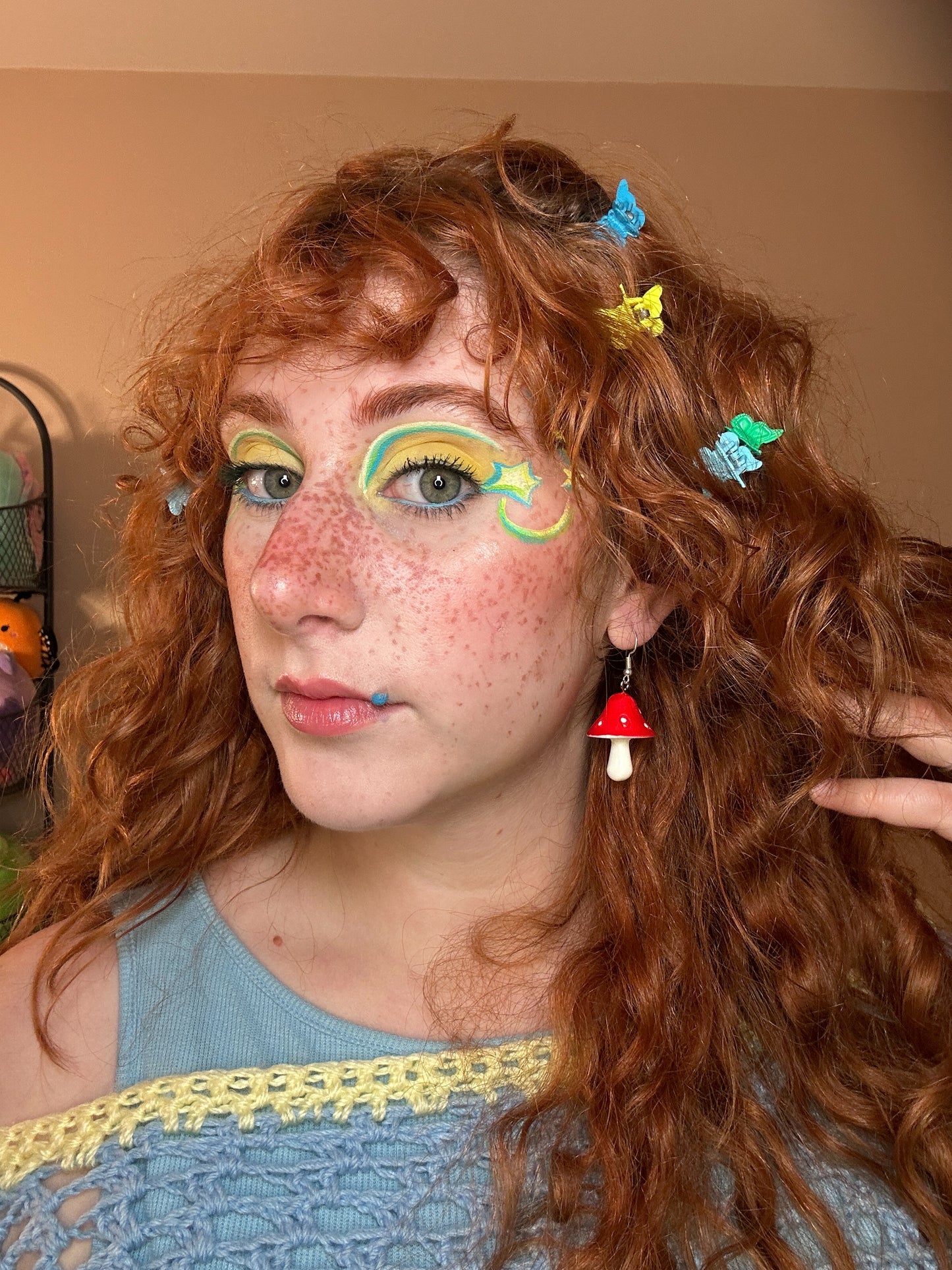 Large Shroom Earrings