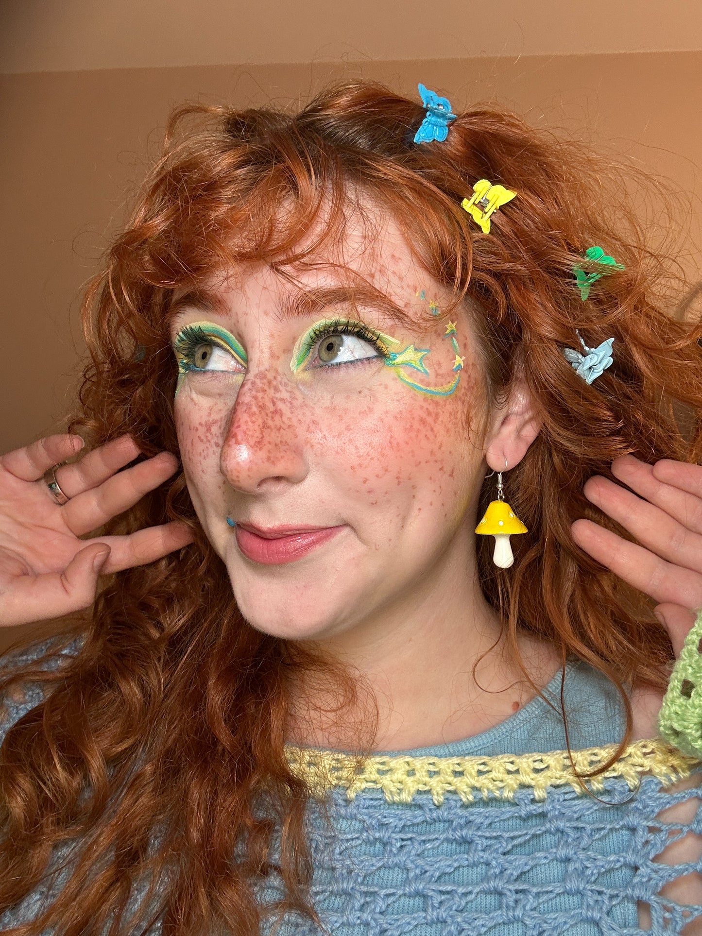 Large Shroom Earrings