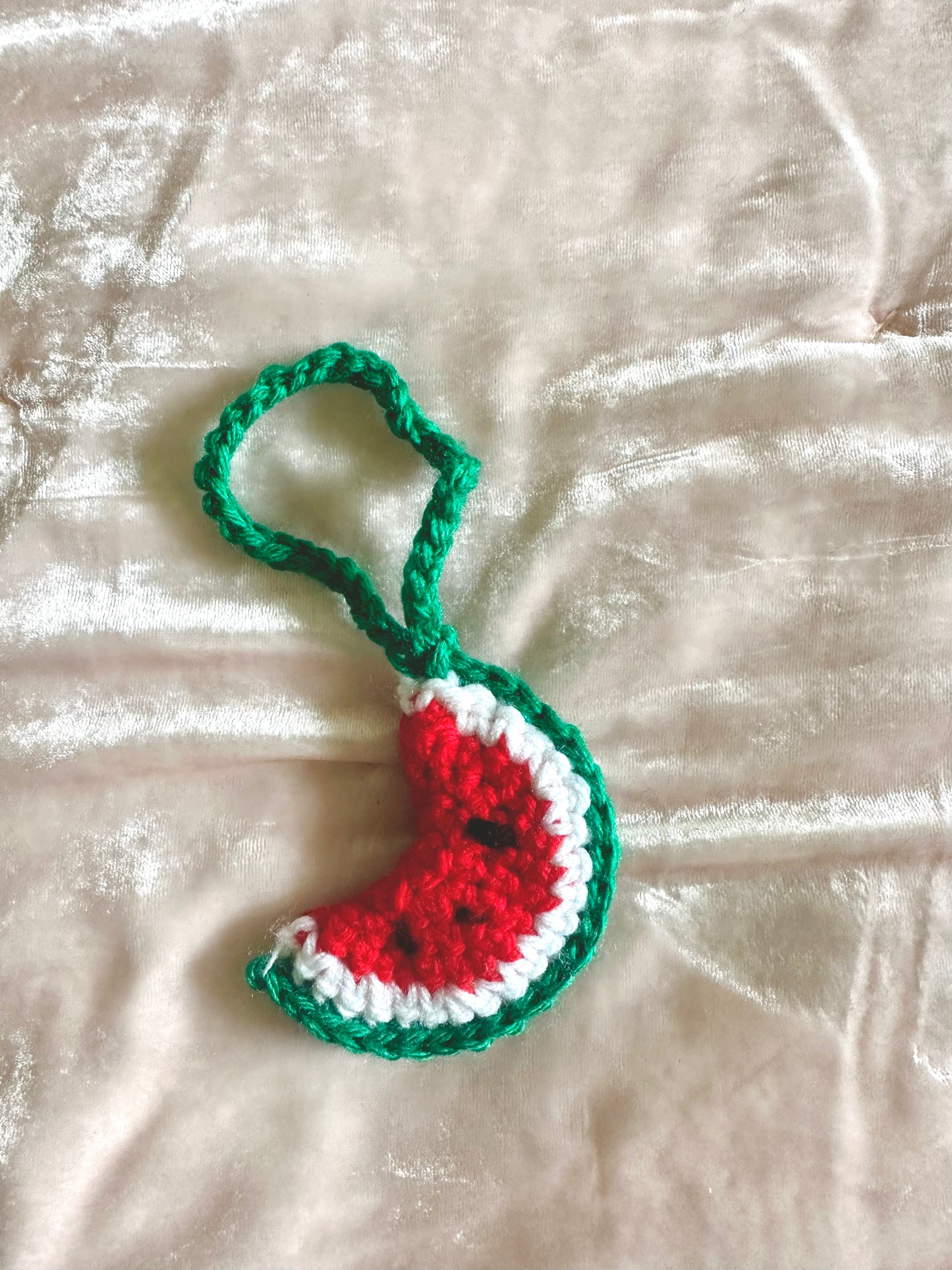 Watermelon bag charm
