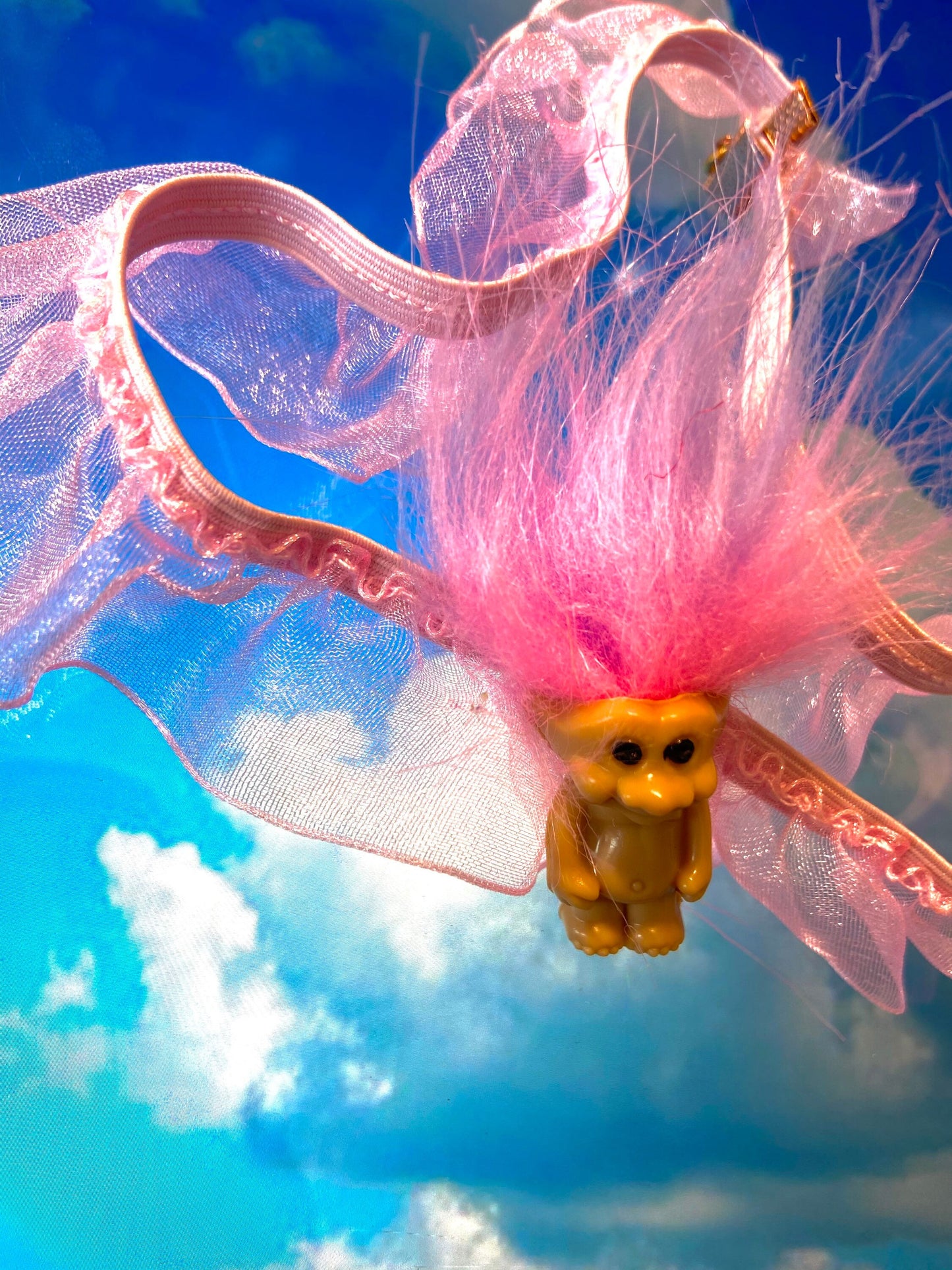 Troll doll lace choker