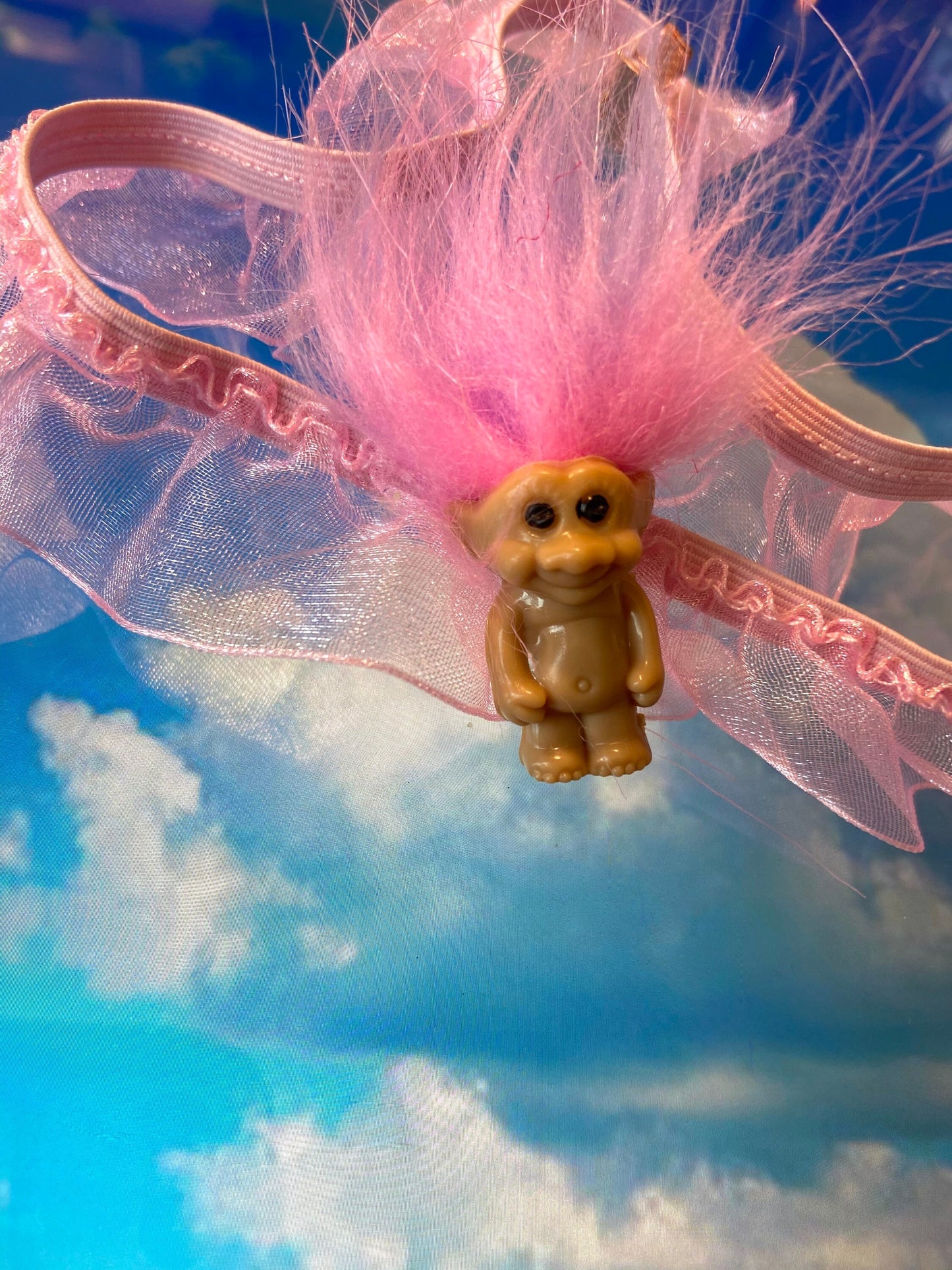 Troll doll lace choker
