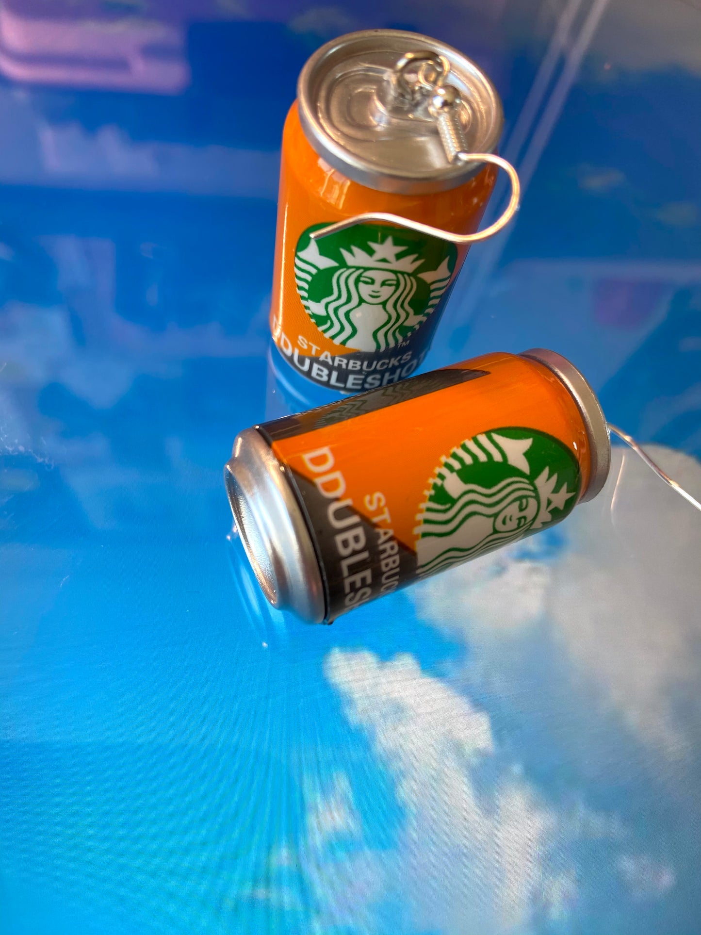 Coffee can earrings