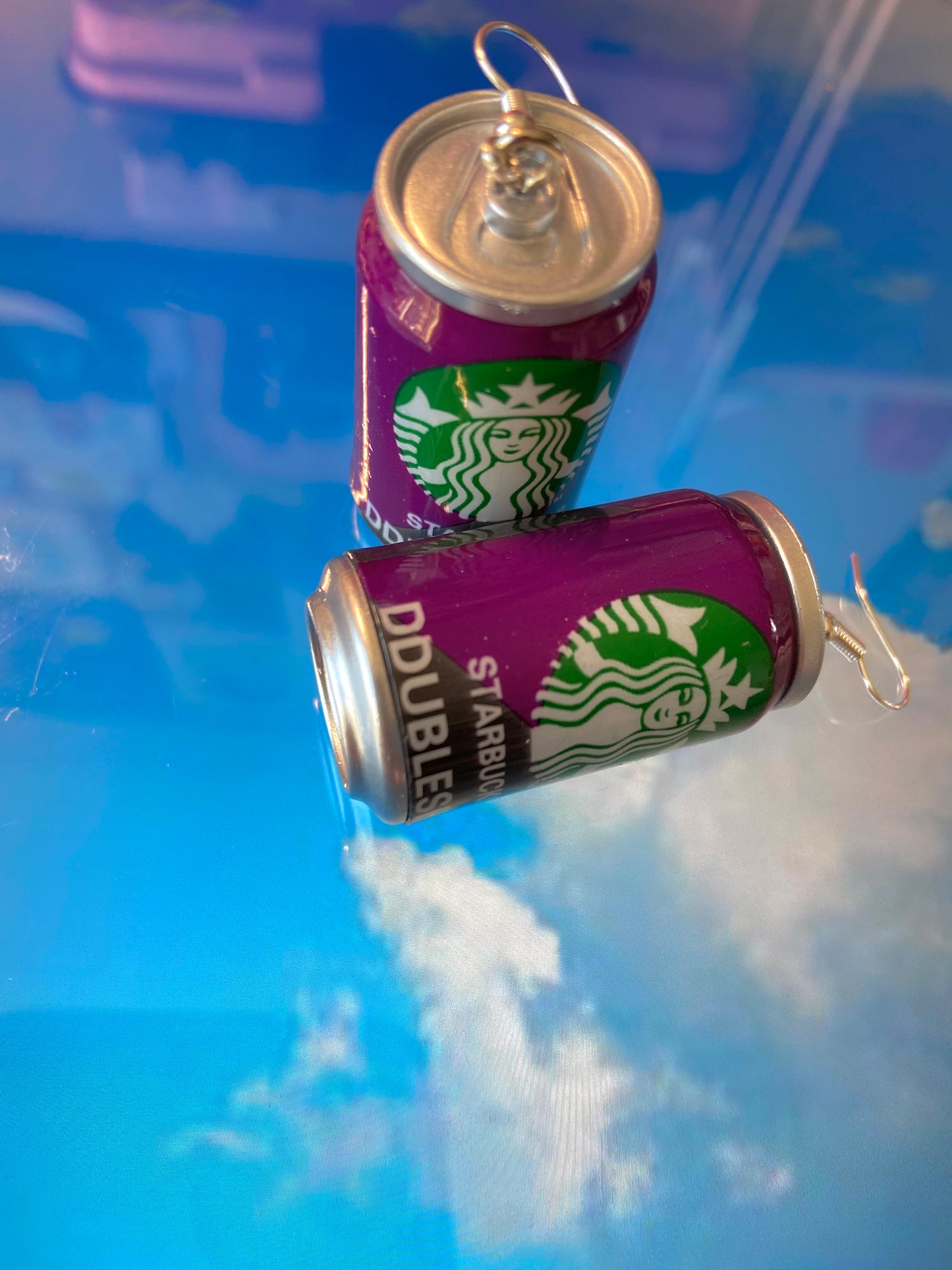 Coffee can earrings