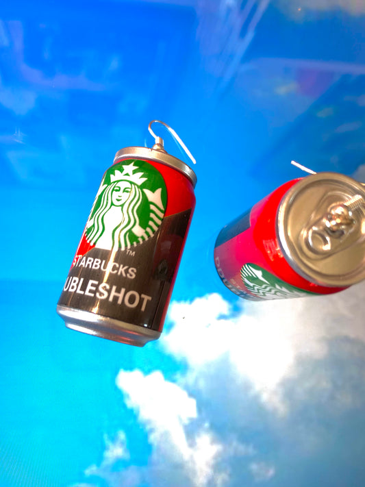 Coffee can earrings