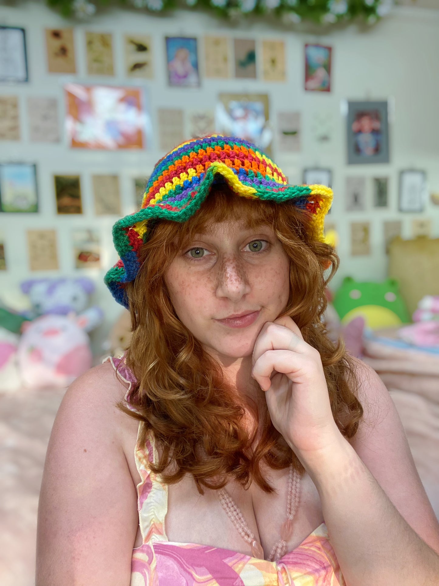 Gay pride bucket hat
