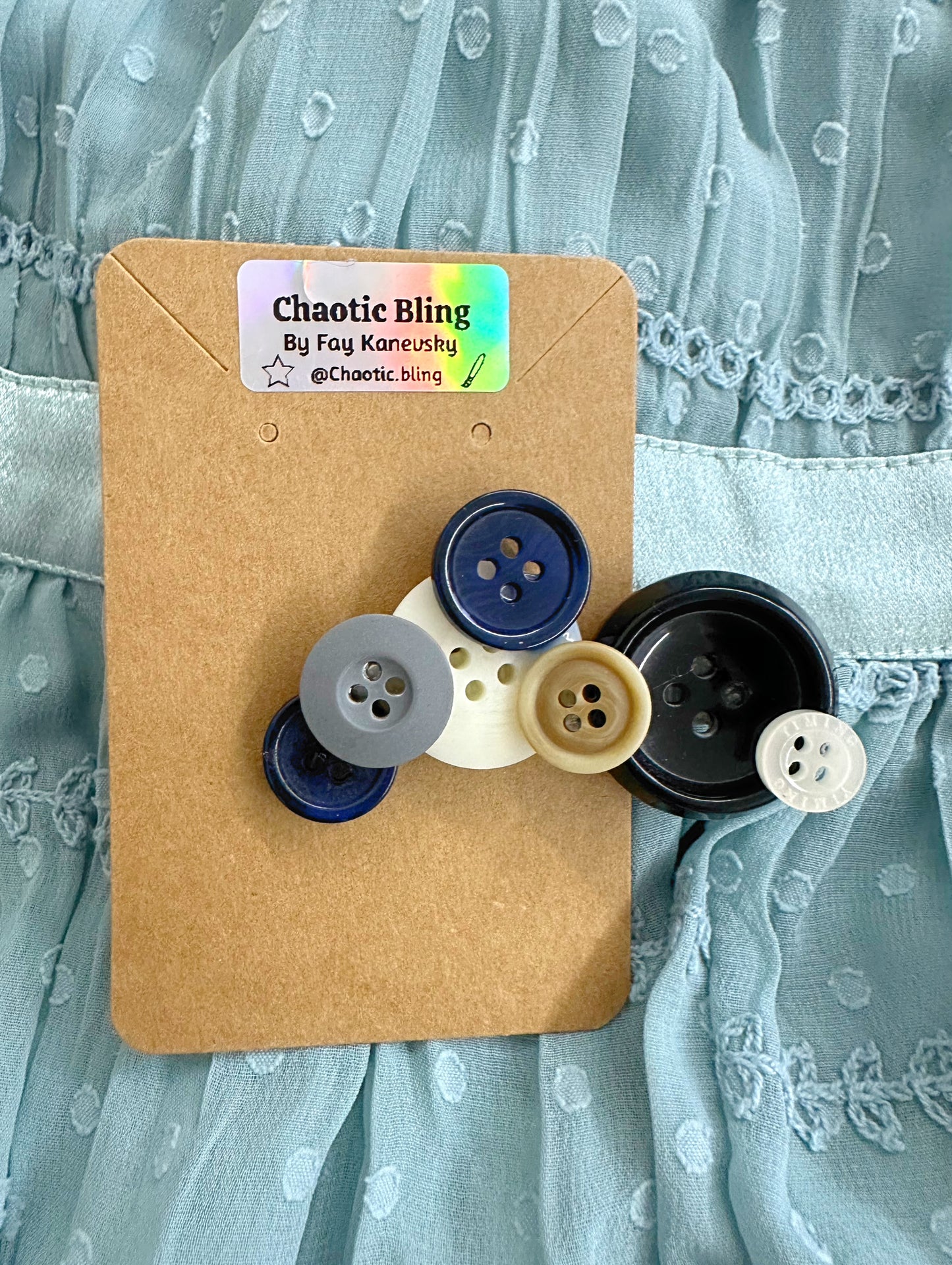 Single Doctor Who Inspired Button Hair Clips