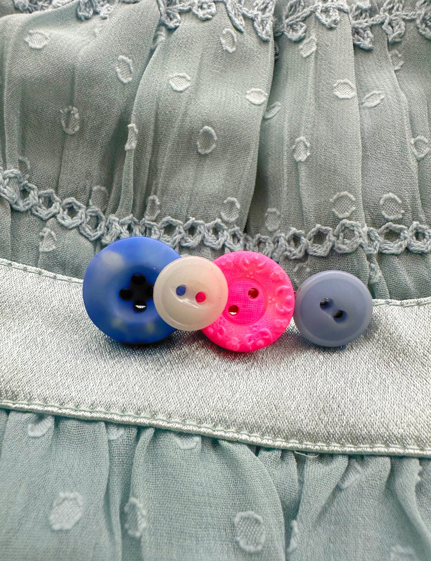 Pride Button Hair Clips