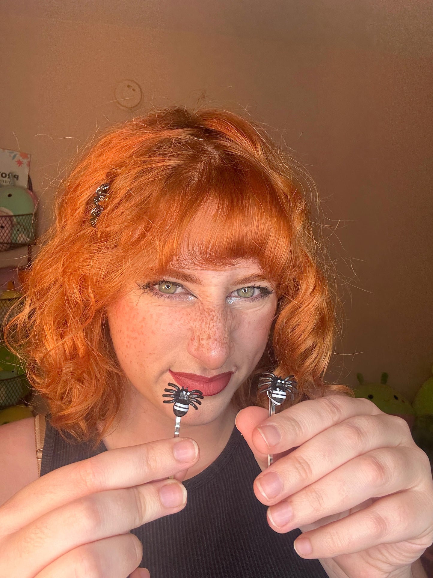 Itsy Bitsy Spider Hair Pins