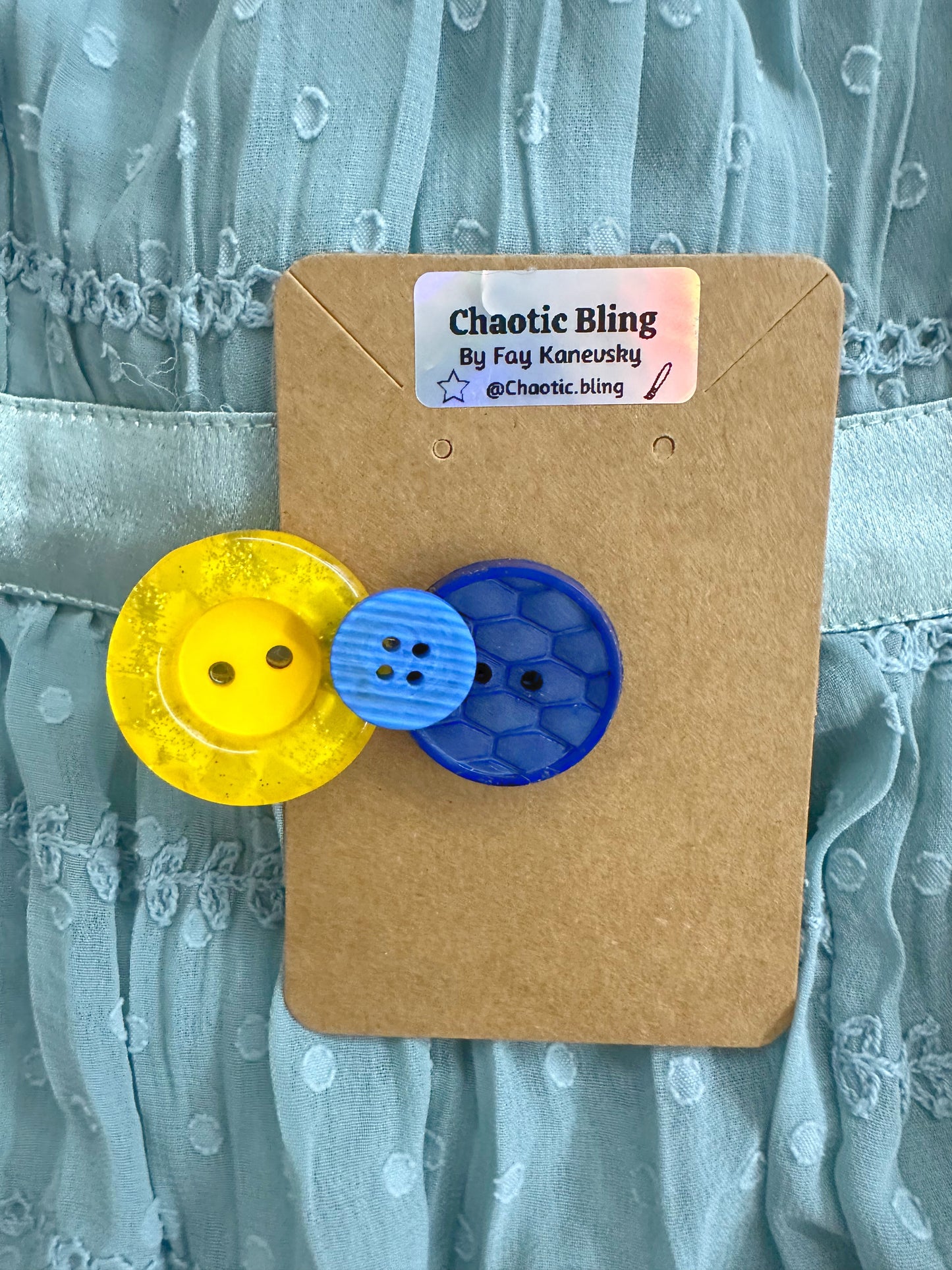 Single Doctor Who Inspired Button Hair Clips
