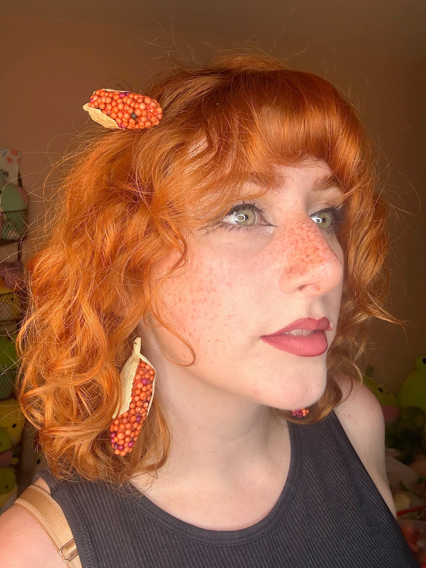 Corny Earrings