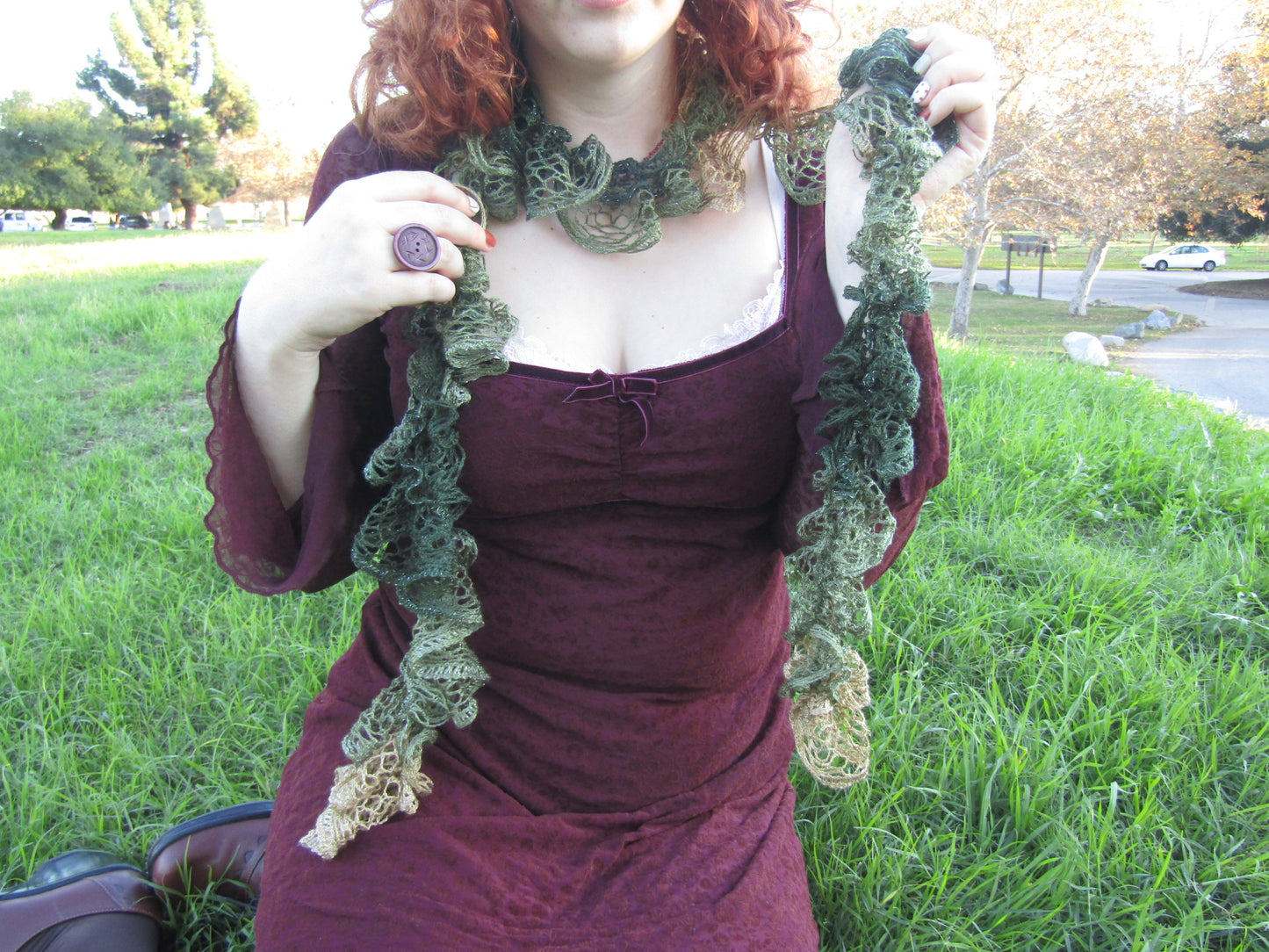 Fall Forest Scarf