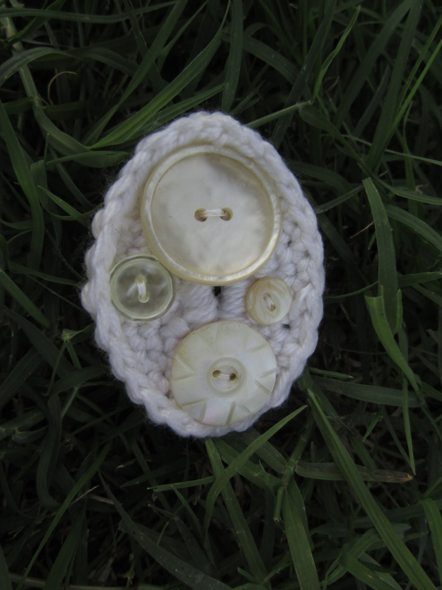 Whimsical Button Hairclips