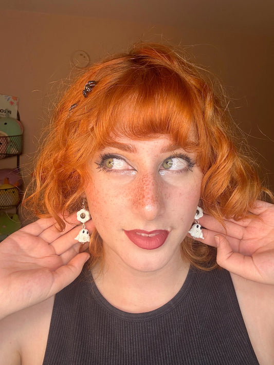 Glass Ghostie Earrings