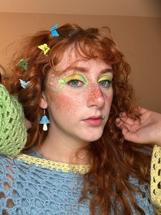 Large Shroom Earrings