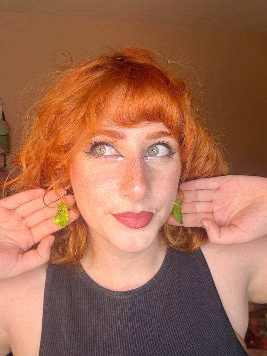 Kryptonite Earrings