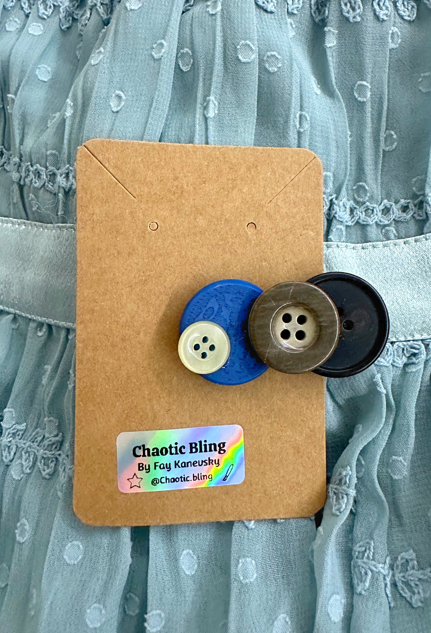 Single Doctor Who Inspired Button Hair Clips