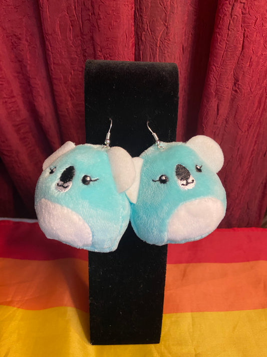 Koala squishmallow earrings